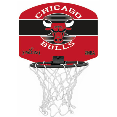 MINI CANASTA SPALDING NBA MINIBOARD CHICAGO BULLS
